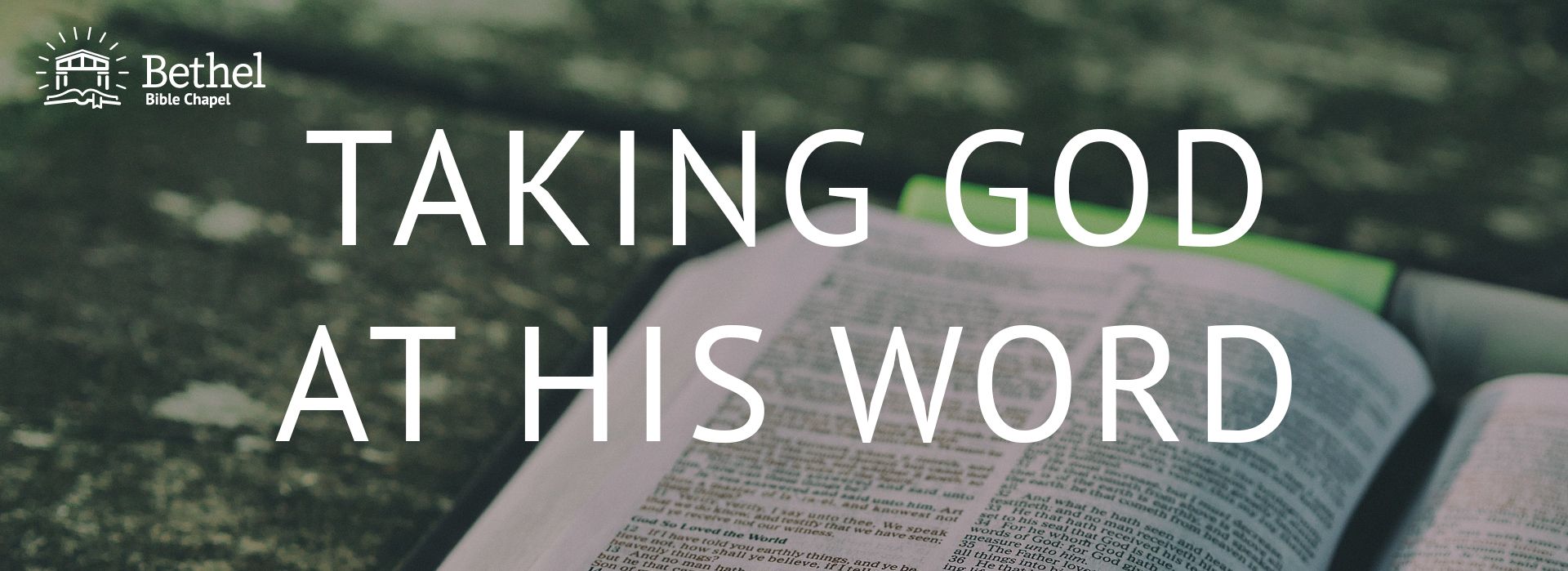 Stick With the Scriptures